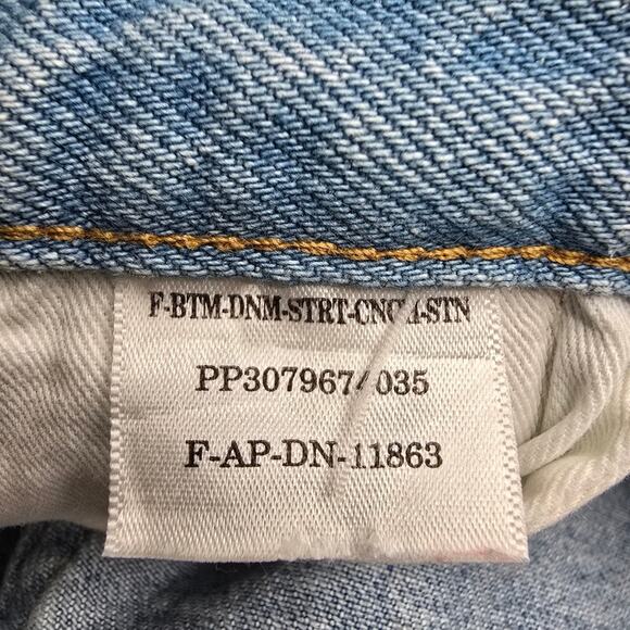 Everlane The Cinched Utility Jean‎ Sunkissed Blue Size 33 - Picture 11 of 13